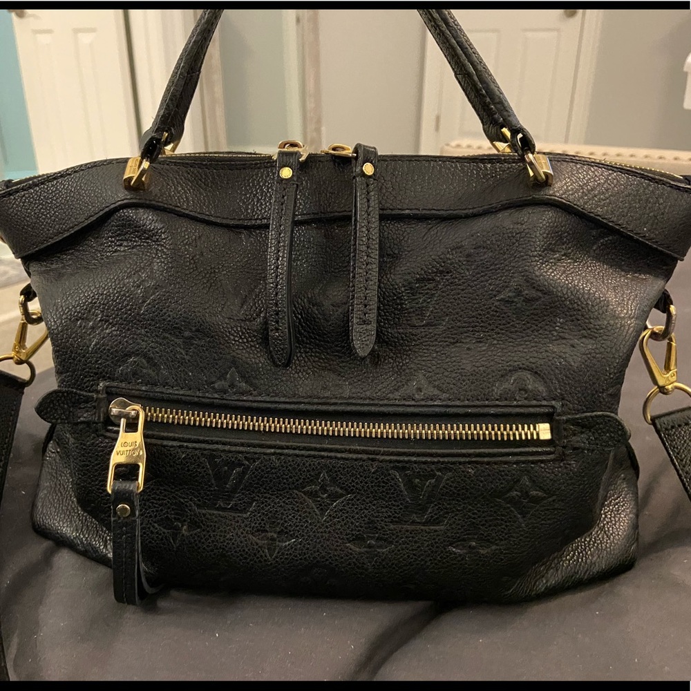❤️ Louis Vuitton Black Empreinte Bastille PM ❤️